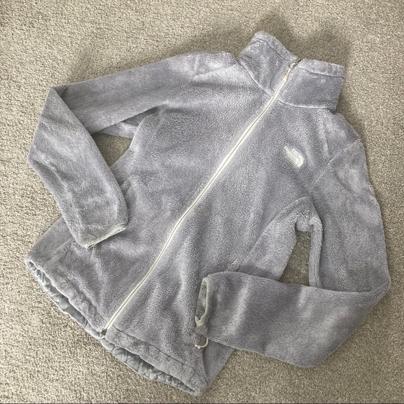 North Face Women’s Osito Jacket Sz XS Gray - Picture 2 of 5